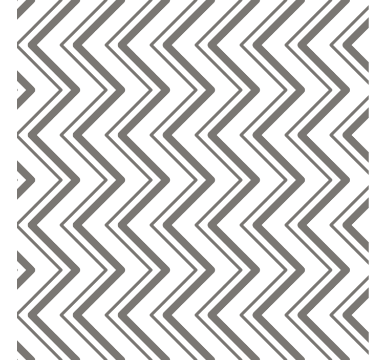 Geometric wallpaper chevron pattern style - TenStickers