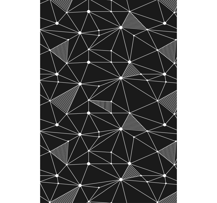 Geometric wallpaper bold geometric shapes - TenStickers