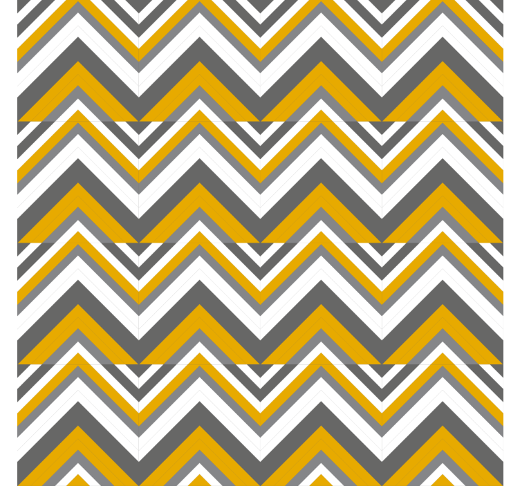 Geometric wallpaper chevron stripe design - TenStickers