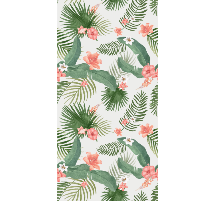 Kids wallpaper hollywood-regency plants design - TenStickers