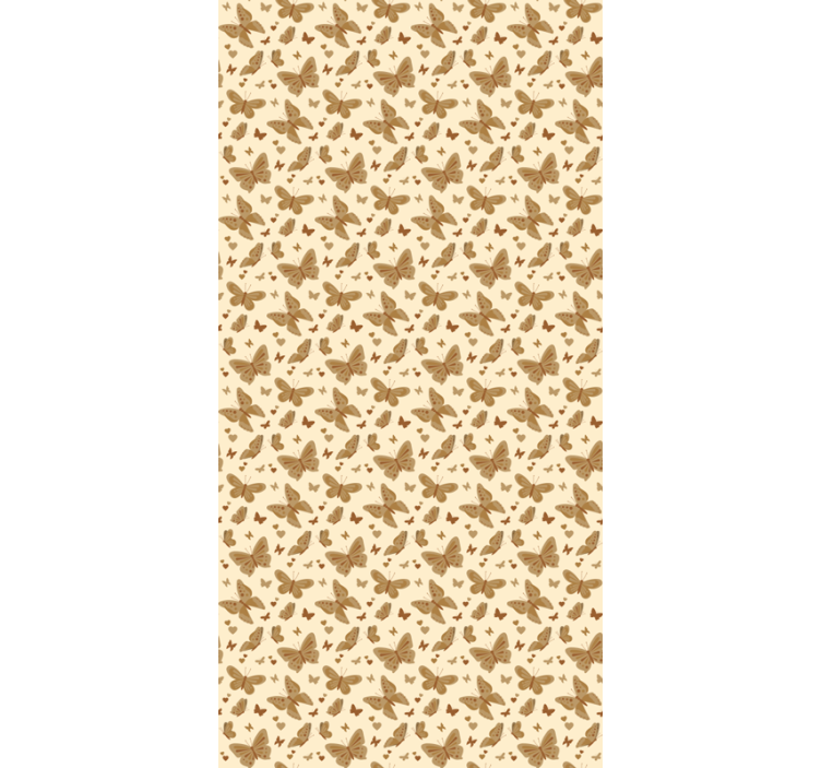 Kids wallpaper butterfly pattern design - TenStickers
