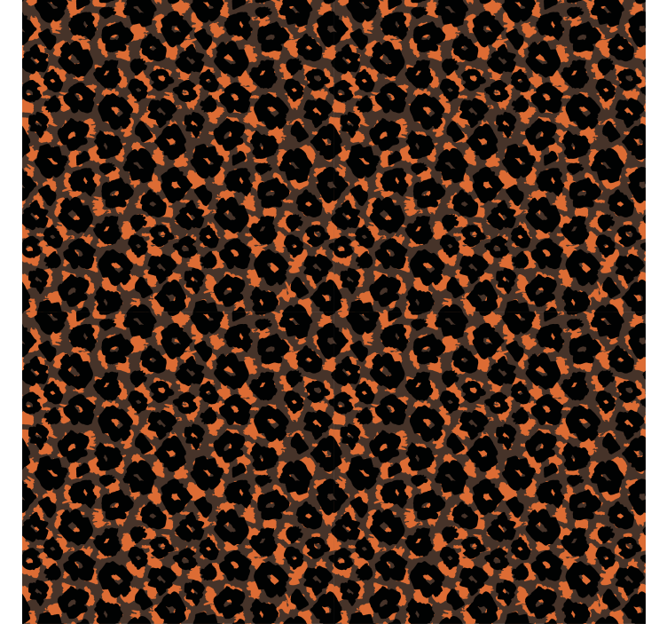 Kids wallpaper with leopard print design - TenStickers