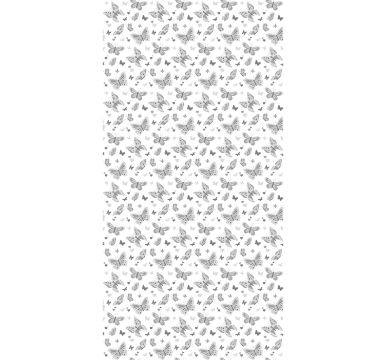 Flying butterfly wallpaper - TenStickers