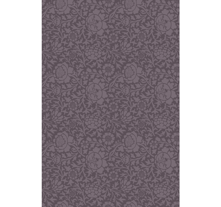 Hallway wallpaper elegant grey pattern - TenStickers