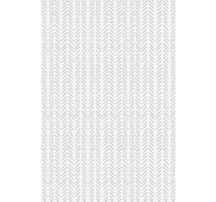 Scandinavian wallpaper grey abstract zigzag lines - TenStickers