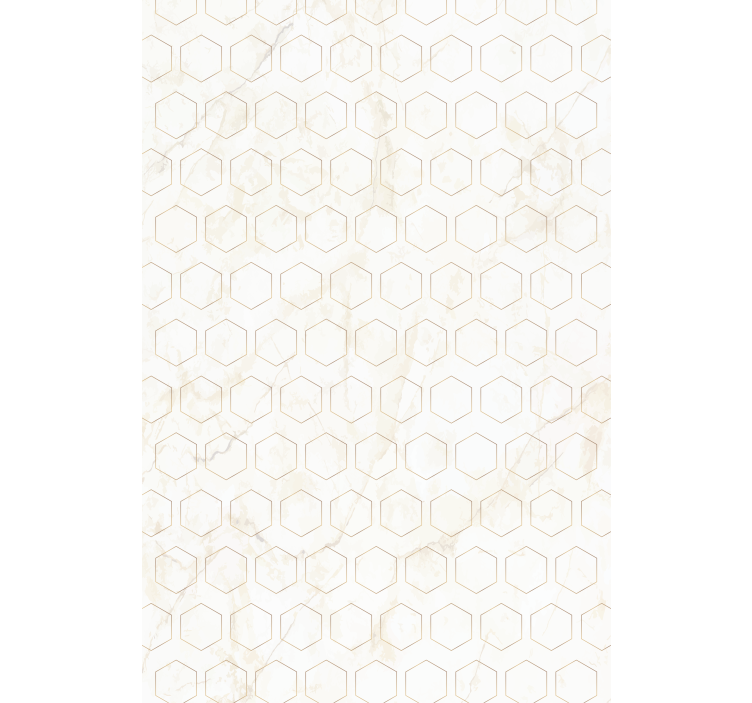 Texture pattern wallpaper geometric hexagonal design - TenStickers