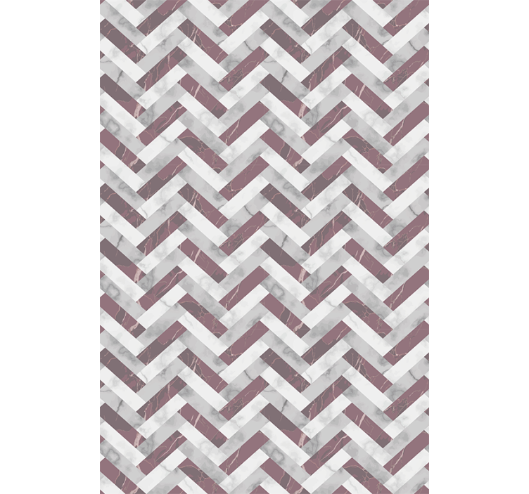Texture pattern wallpaper herringbone marble design - TenStickers