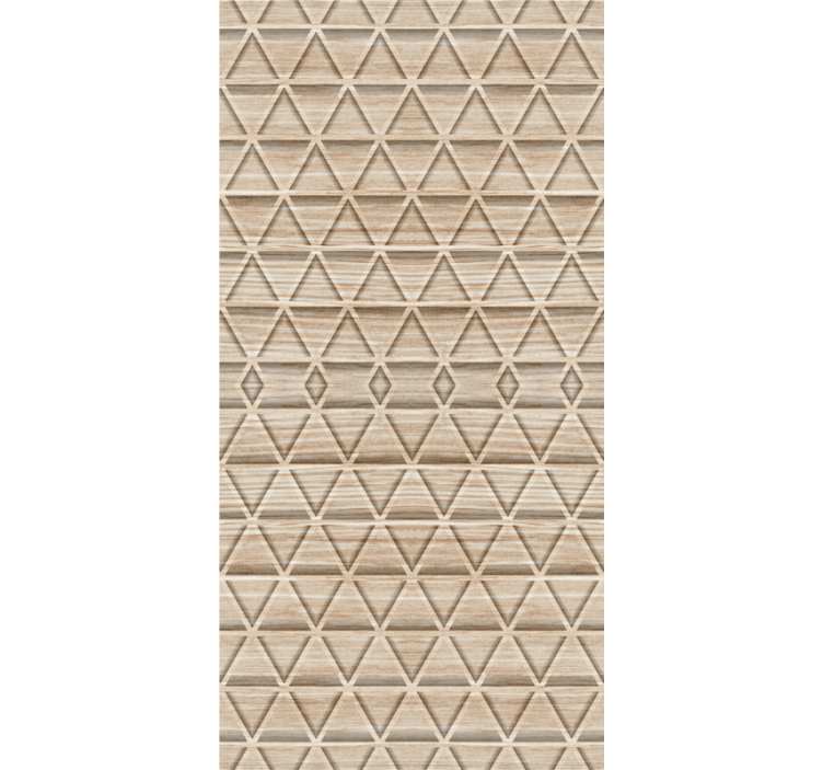 Texture pattern wallpaper geometric natural design - TenStickers