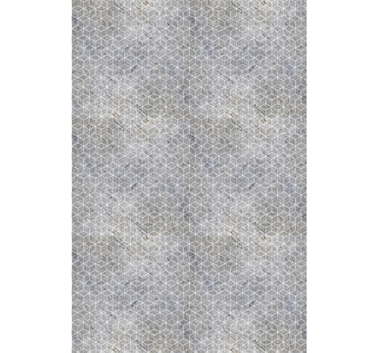 Rustic wallpaper geometric cement industrial decor - TenStickers