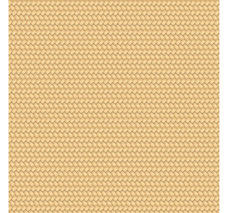 Living room wallpaper wicker weave texture - TenStickers
