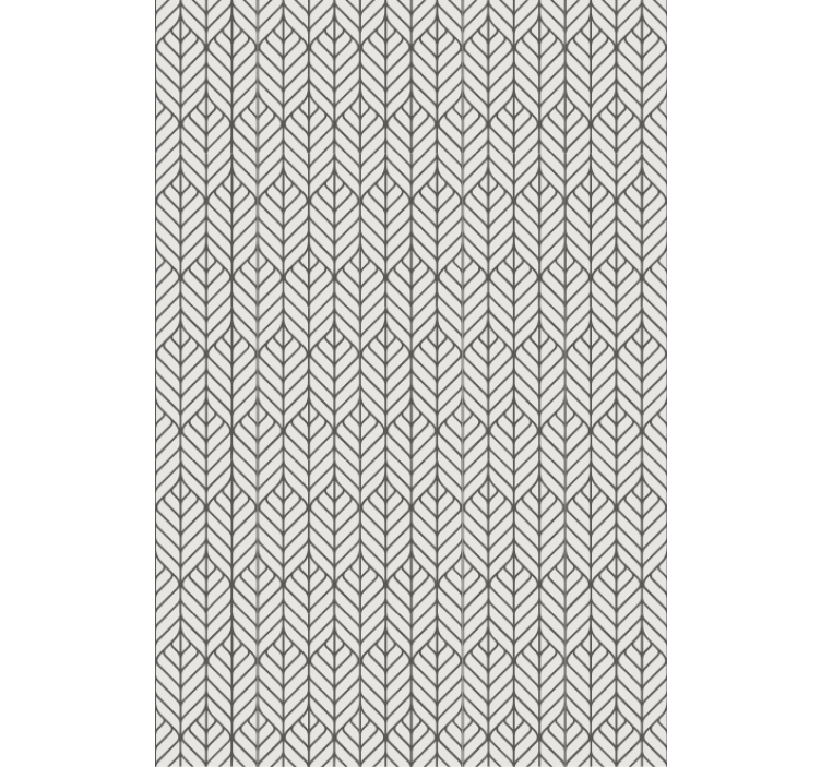 Office wallpaper elegant leaf shades - TenStickers