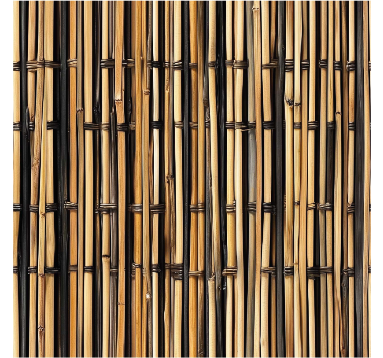 Kitchen wallpaper in wood texture design - TenStickers