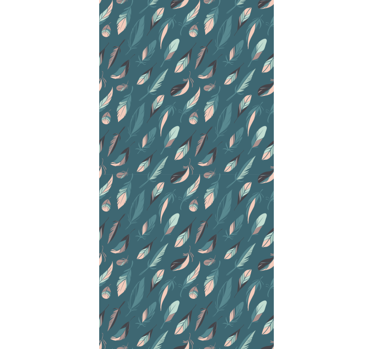 Modern wallpaper hand-drawn vintage pattern - TenStickers