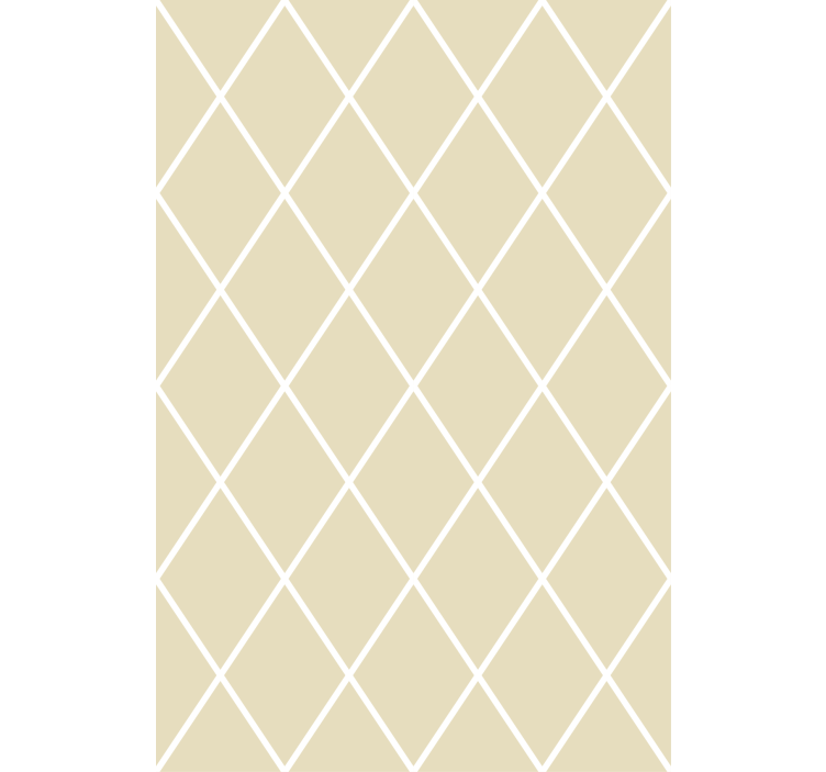 Modern wallpaper diamond pattern elegance - TenStickers