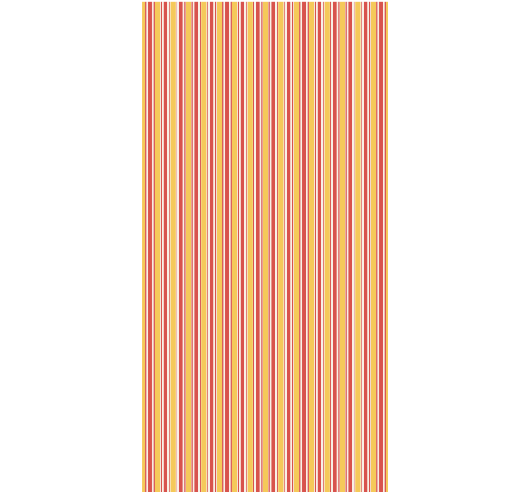 Bathroom wallpaper in colorful stripe design - TenStickers