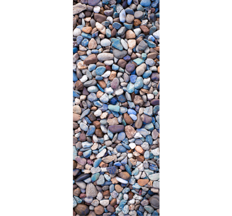 Kitchen wallpaper colorful stones design - TenStickers