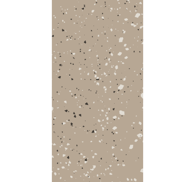 Kitchen wallpaper in beige terrazzo texture - TenStickers