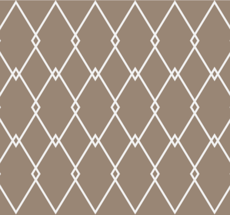 Kitchen wallpaper in geometric style - TenStickers