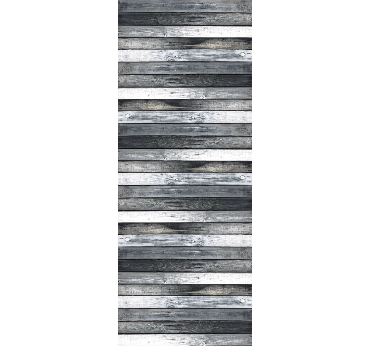 Kitchen wallpaper wood texture design - TenStickers