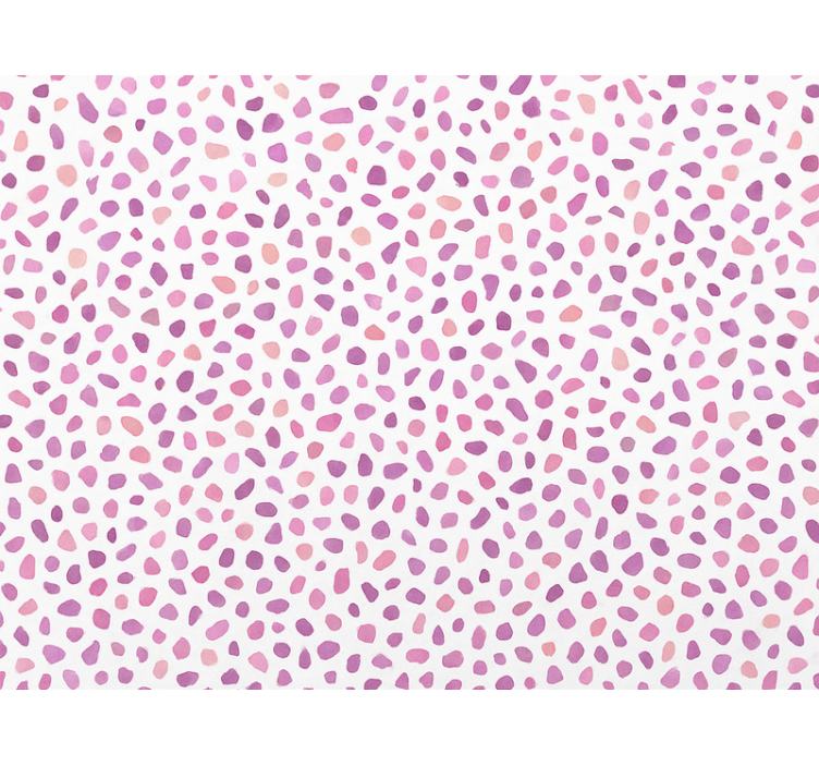 Abstract wallpaper in pink terrazzo speckle - TenStickers