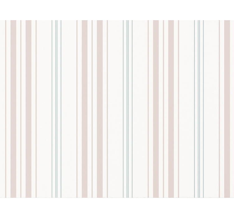 Kids wallpaper pastel thin stripes - TenStickers