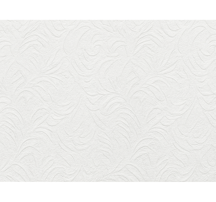 Living room wallpaper minimalistic white textured - TenStickers