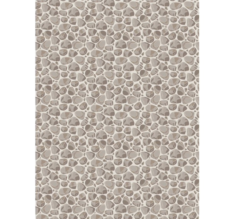 Master bedroom wallpaper rustic stone effect japandi style - TenStickers