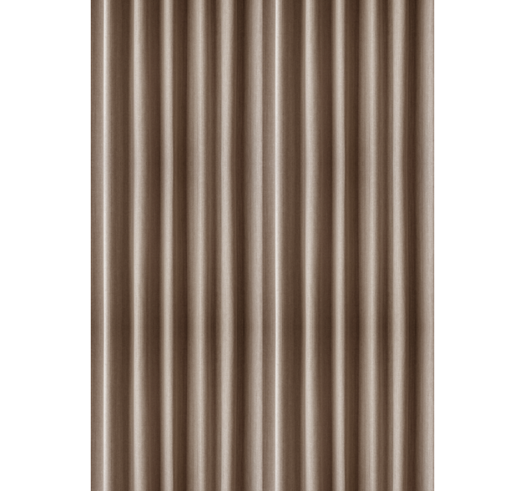Master bedroom wallpaper in curtain texture - TenStickers