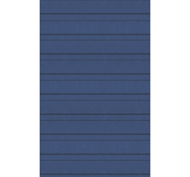 Master bedroom wallpaper blue stripes - TenStickers