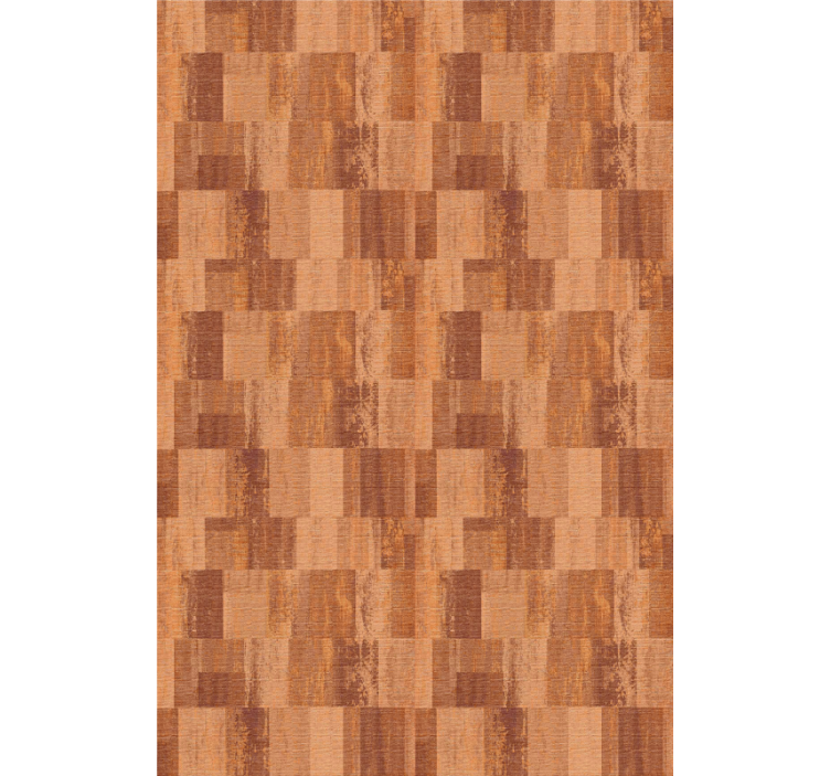 Master bedroom wallpaper natural wood design - TenStickers