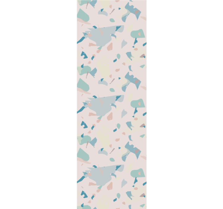 Bedroom wallpaper terrazzo tiles and slabs design - TenStickers