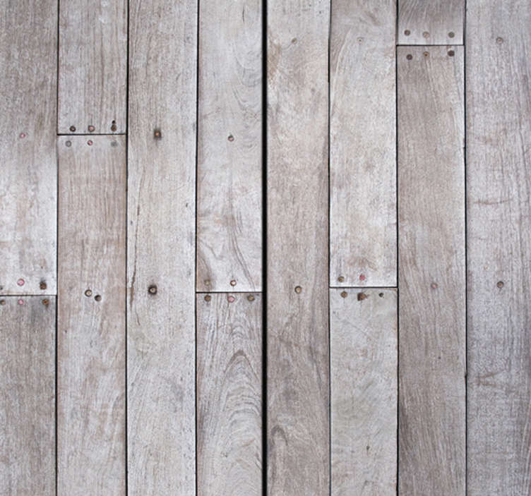 Rustic Timber Panels wood wallpaper - TenStickers