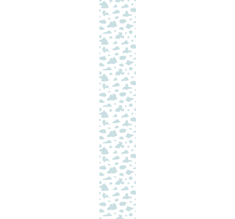 Soft blue cold pattern kids wallpaper - TenStickers