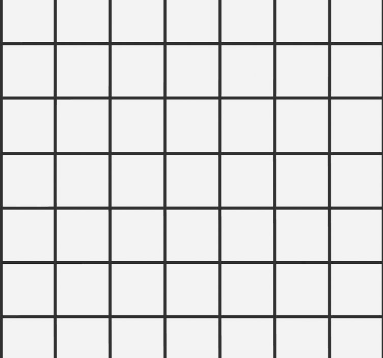 Geometric Grid geometric wallpaper - TenStickers