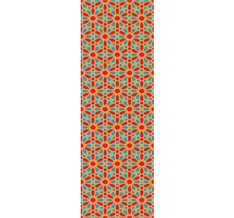 Kaleidoscope Symmetry geometric wallpaper - TenStickers