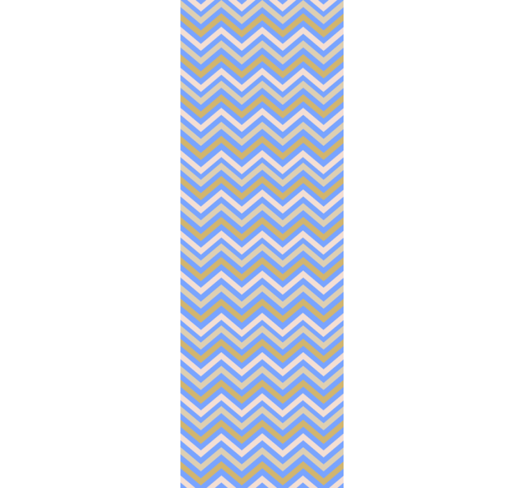 zigzag pattern seamless colors wallpaper - TenStickers