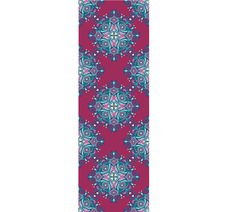 Mandala Pattern ornamental wallpaper - TenStickers