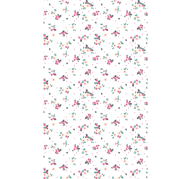 Floral Bouquet Display flower wallpaper - TenStickers