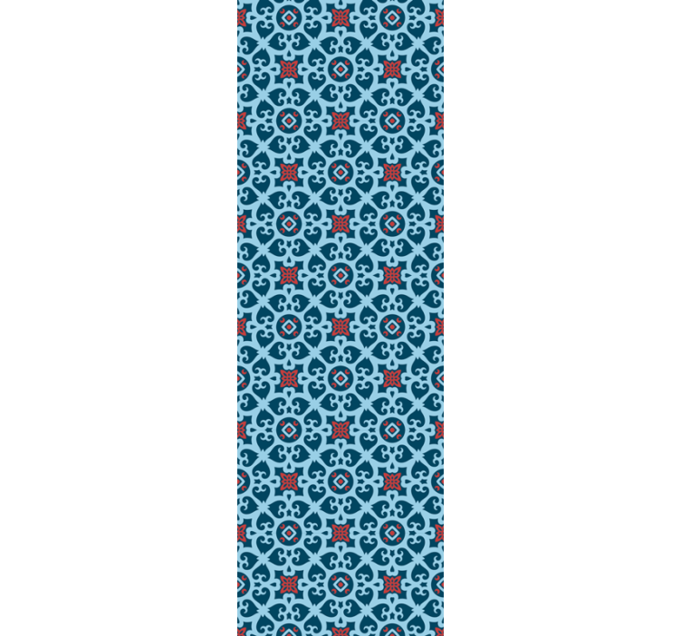 Patterned Tiles tile wallpaper - TenStickers