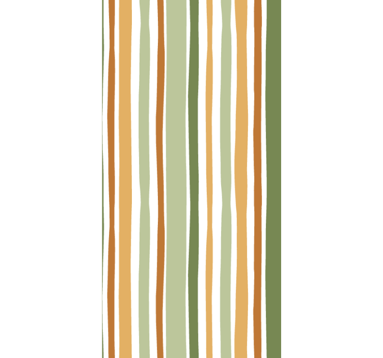 Striped Patterns horizontal striped wallpaper - TenStickers