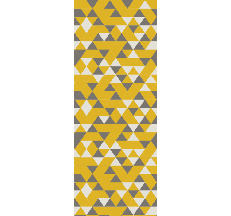 Geometric Triangle Ensemble geometric wallpaper - TenStickers