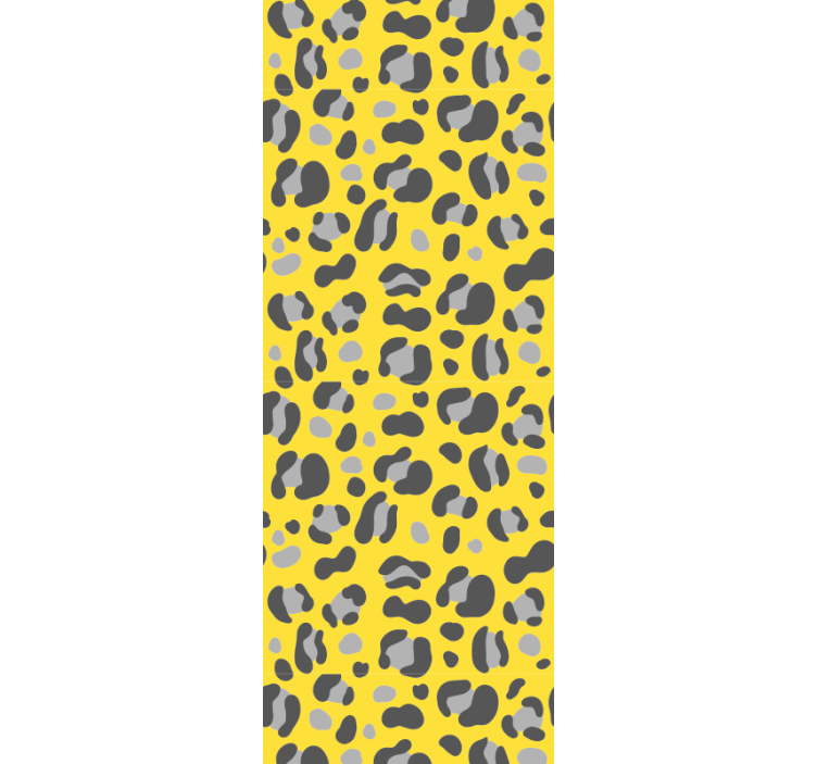 Pantone leopard print animal wallpaper - TenStickers