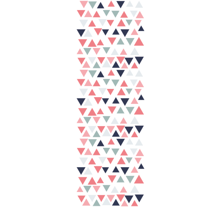 Geometric Triangle Motif geometric wallpaper - TenStickers
