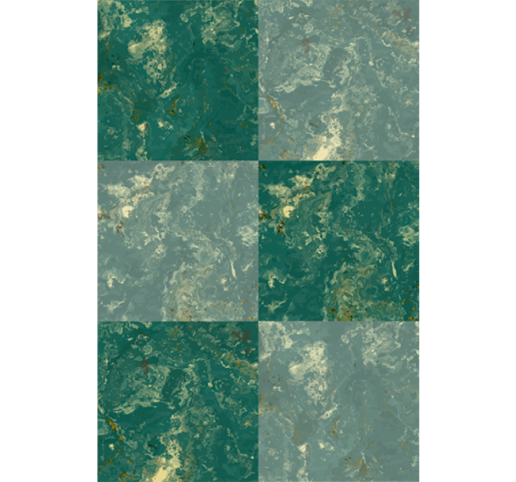 Green marble texture wallpaper - TenStickers