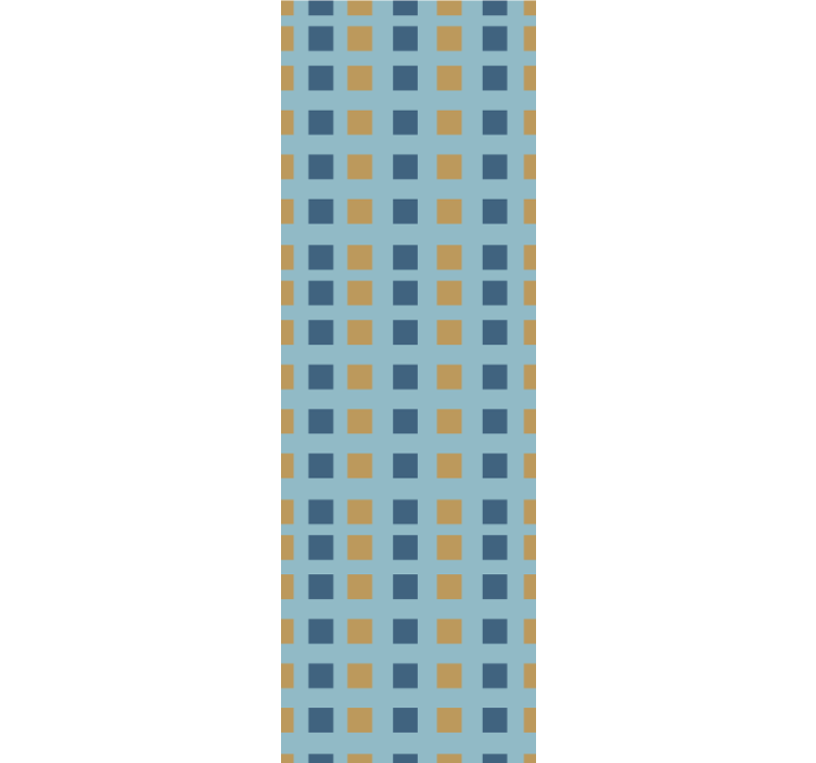 Geometric Square Grid square wallpaper - TenStickers