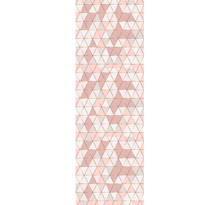 Gold lines with light color Square Wallpaper - TenStickers