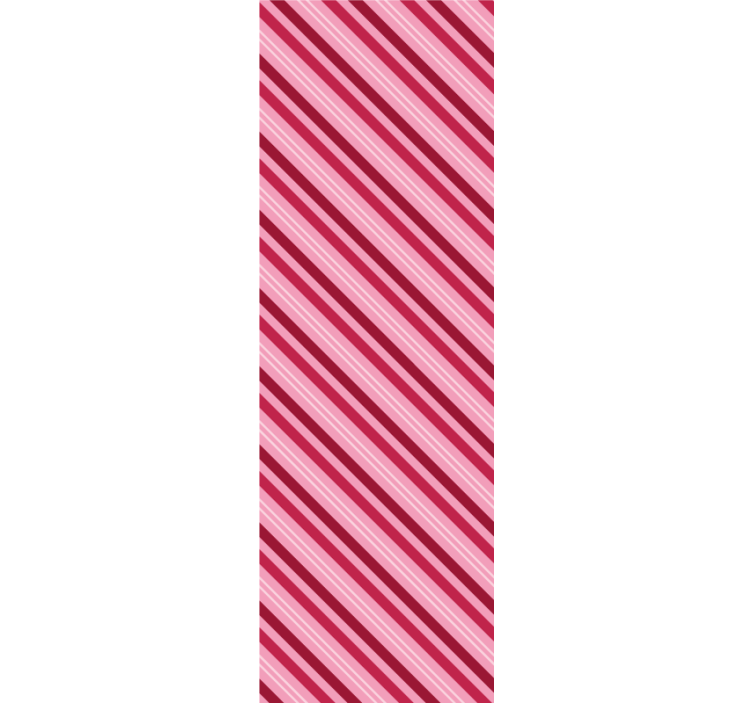Diagonal Stripe striped wallpaper - TenStickers