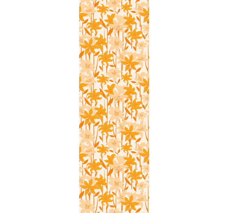 Autumnal Foliage Design leaf wallpaper - TenStickers