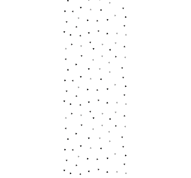 Scattered Triangles geometric wallpaper - TenStickers