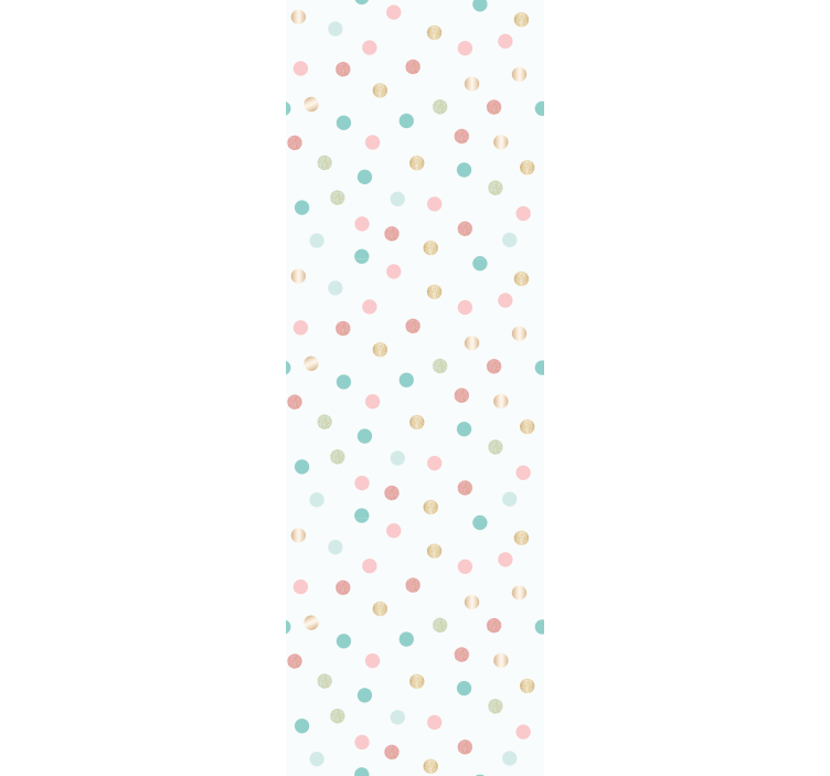 Glitter confetti polka dot seamless wallpaper - TenStickers